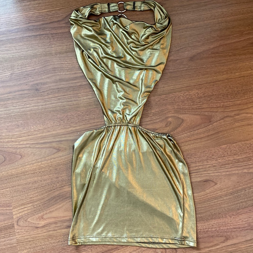 Open Back Mini Dress